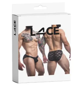 Cut For Men L4CE Bikini Bulge Black - LARGE
