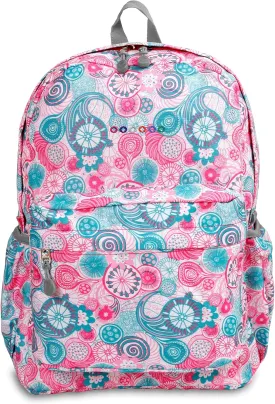 J World New York Unisex Kid's Oz School Backpack for Girls Boys. Cute Bookbag, Blue Raspberry, One Size