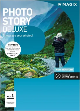MAGIX Photostory Deluxe - Version 2018 - Create a slideshow the easy way [Download]