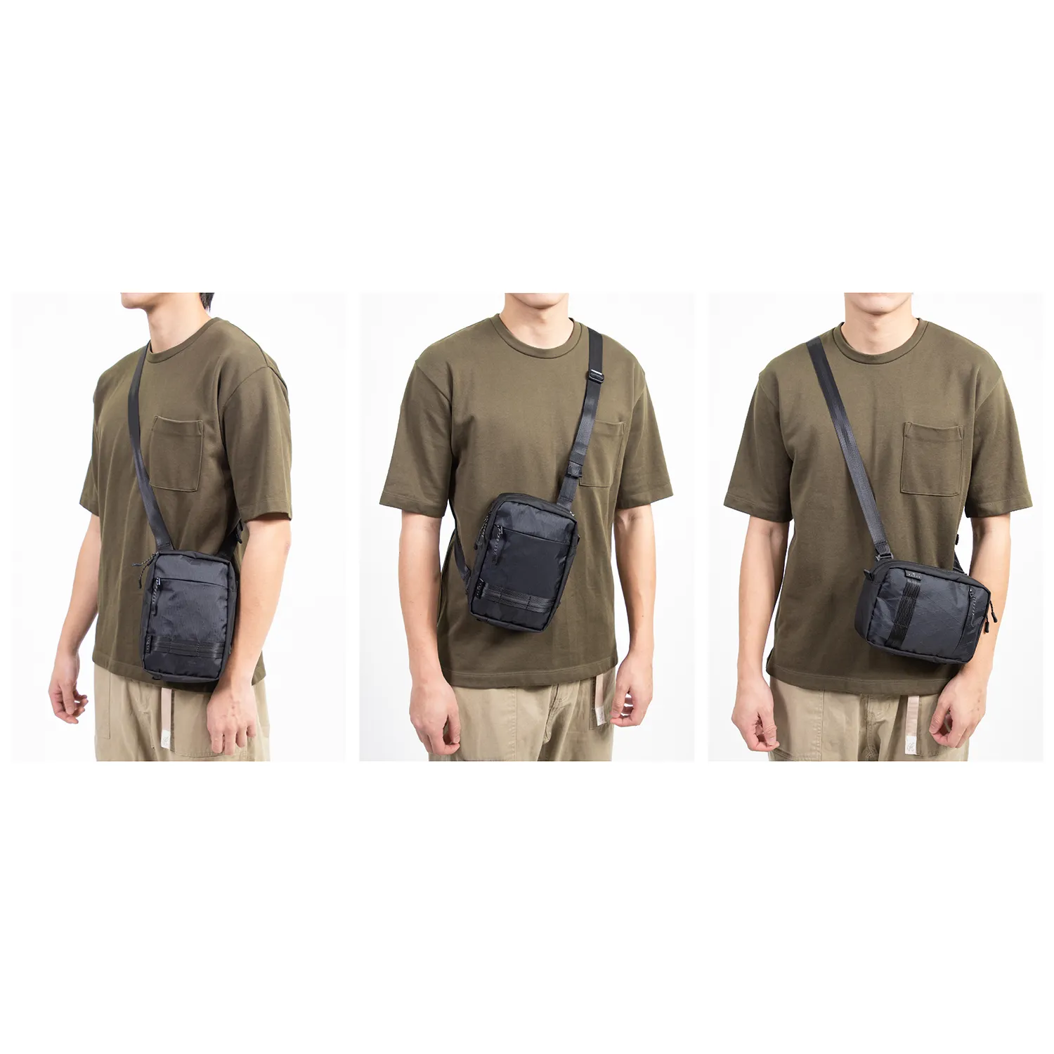 Oracle Black Crossbody Bag