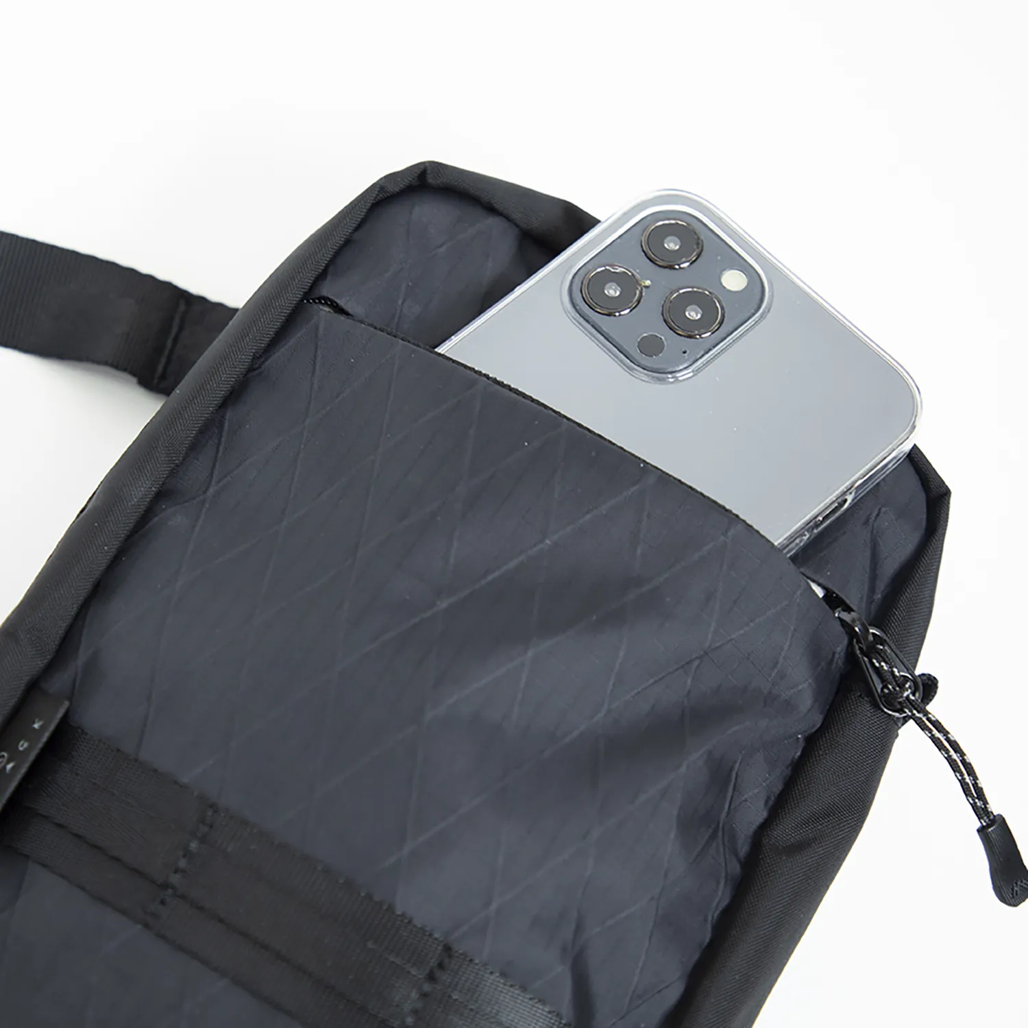 Oracle Black Crossbody Bag