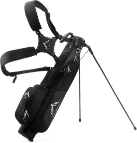 Par 3 Golf Bag Small Lightweight with Dual Shoulder Straps  Pitch n Putt Golf Bag Easy to Carry and Durable for Men/Women 31.5 inches Tall
