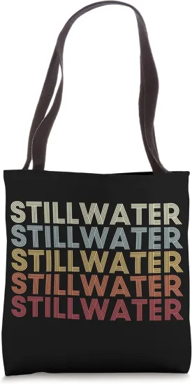 Stillwater Minnesota Stillwater MN Retro Vintage Text Tote Bag